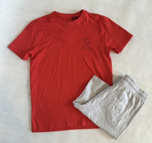 Komplet T-shirt i krótkie spodenki rozm. 152 OVS