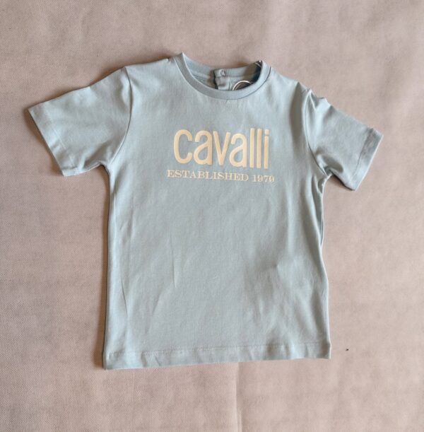 T-shirt z dżerseju ROBERTO CAVALLI rozm. 98 - obrazek 2