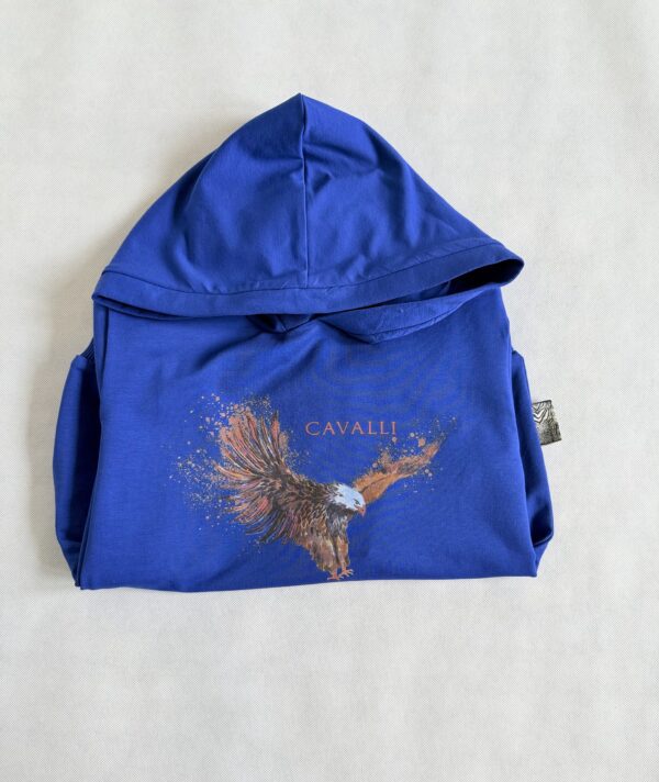 Bluza z kapturem rozm. 128-134 ROBERTO CAVALLI - obrazek 2