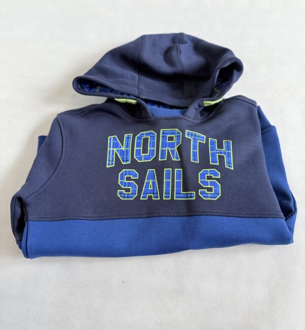 Bluza z kapturem rozm. 140 NORTH SAILS - obrazek 2