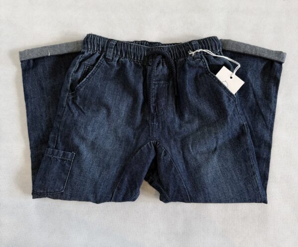 Spodnie denim rozm. 98 OVS - obrazek 2