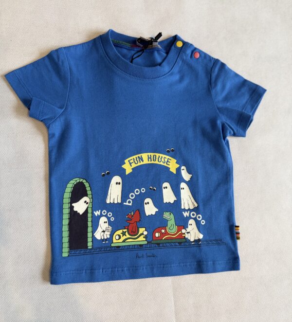 Bawełniany T-shirt rozm. 74 PAUL SMITH