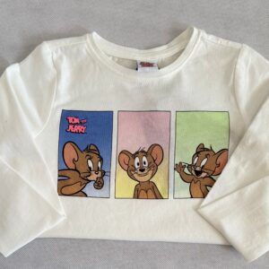 Koszulka z długim rękawem Tom and Jerry rozm. 104 OVS