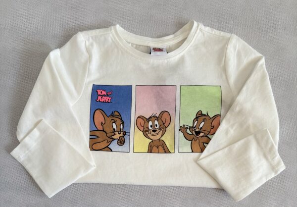 Koszulka z długim rękawem Tom and Jerry rozm. 104 OVS