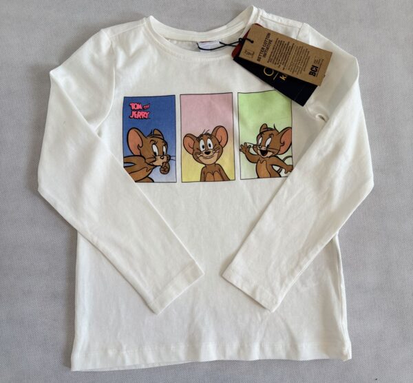 Koszulka z długim rękawem Tom and Jerry rozm. 104 OVS - obrazek 2
