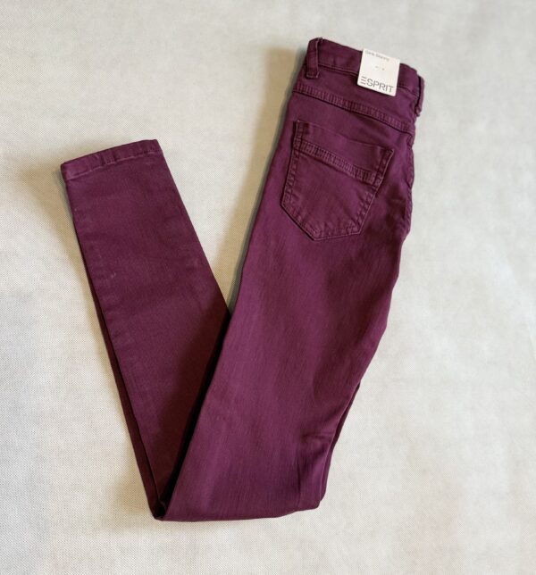 Spodnie jeansowe skinny rozm. 158 ESPRIT - obrazek 3