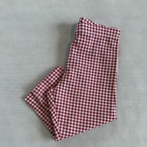 Legginsy w kratkę czerwone rozm. 86 OVS