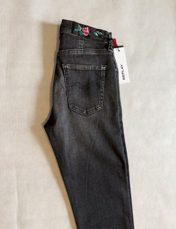 Jeansy Skinny High Waist rozm. 166 REPLAY - obrazek 3