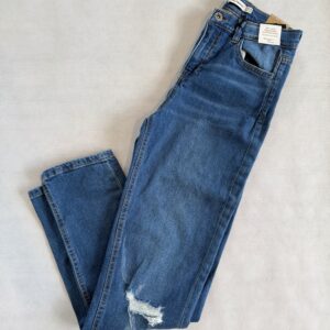 Spodnie Jeansowe Skinny z przetarciami rozm. 170 OVS