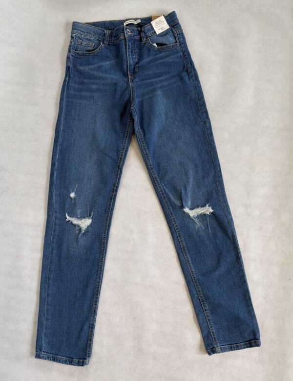 Spodnie Jeansowe Skinny z przetarciami rozm. 170 OVS - obrazek 2