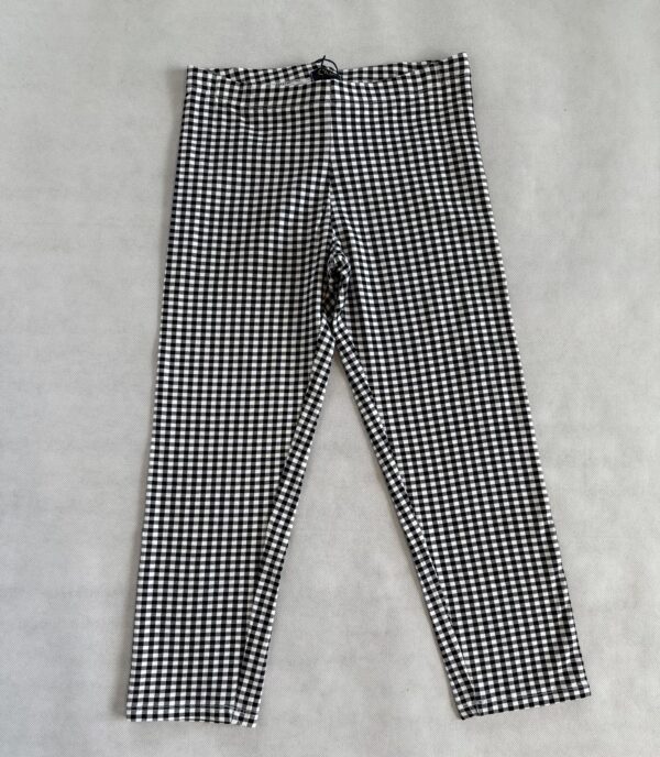 Legginsy w czarno-białą kratkę rozm. 158 OVS - obrazek 2