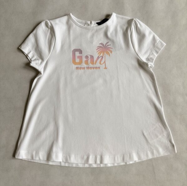 T-shirt biały GANT rozm. 122-128 - obrazek 2