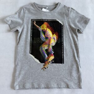 T-shirt z nadrukiem NAME IT rozm. 122/128