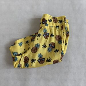 Wiskozowe spodenki w ananasy NAME IT rozm. 128