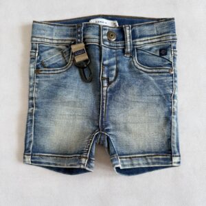 Krótkie spodenki jeansowe NAME IT rozm. 80