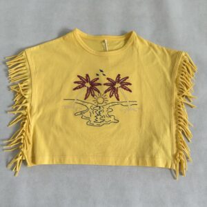 Crop-top z frędzlami NAME IT rozm. 122/128