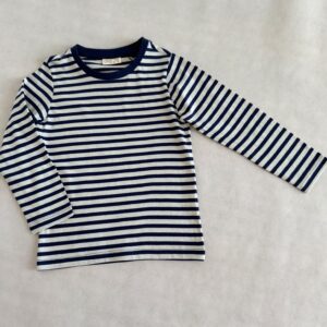 Koszulka z długim rękawem w paski OVS rozm. 110