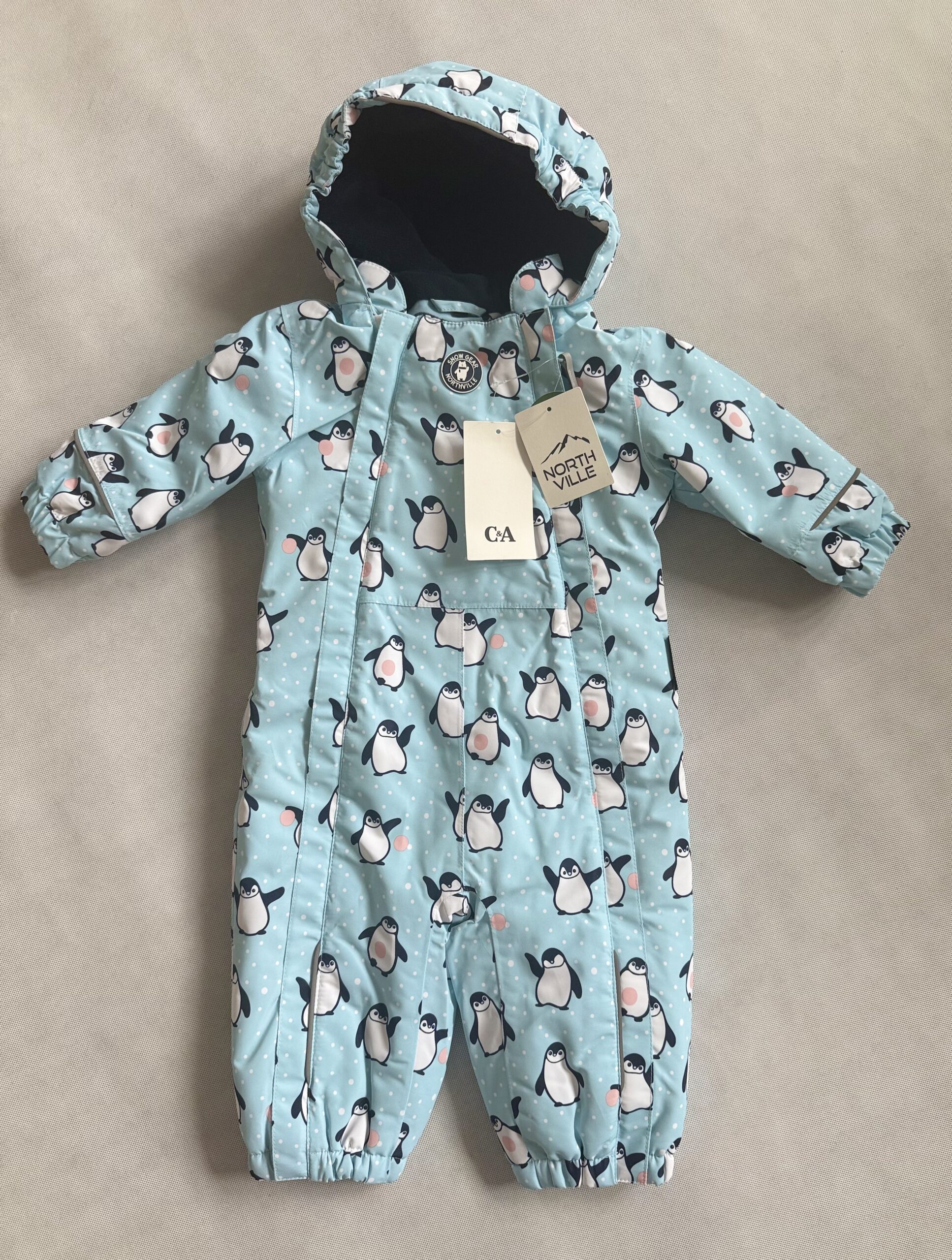 Kombinezon zimowy niemowlęcy- nieprzemakalny C&A rozm. 74