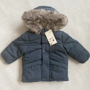 Pikowana kurtka niemowlęca z kapturem C&A rozm. 74