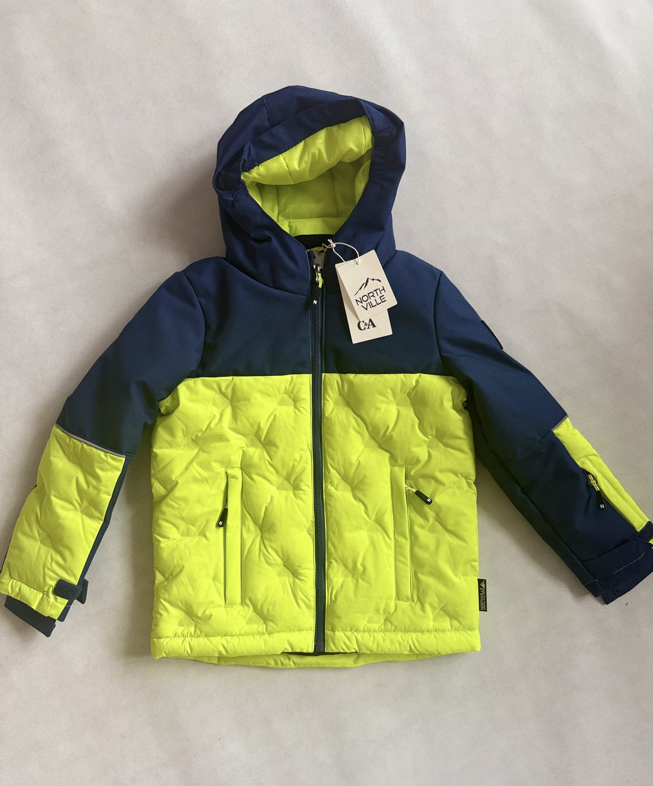 Kurtka narciarska z kapturem C&A rozm. 134