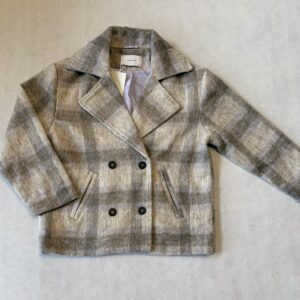 Krótki płaszcz z wełną RESERVED rozm. 140