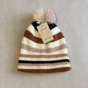 Dzianinowa czapka z domieszką wełny RESERVED rozm. 5-9 LAT