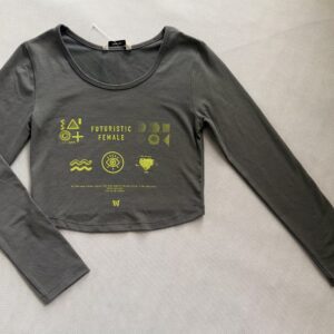 Crop top z długim rękawem GEORGE rozm. XS