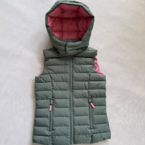 Bezrękawnik z odpinanym kapturem BONPRIX rozm. 104-110