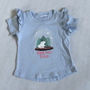 Bluzka z falbankami na rękawach RESERVED rozm. 86