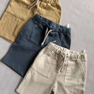 Zestaw 3szt. spodenki teksturowane rozm. 98