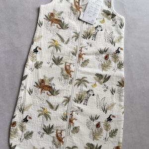 Śpiworek niemowlęcy z cienkiego muślinu C&A rozm. 70cm/6-9 M