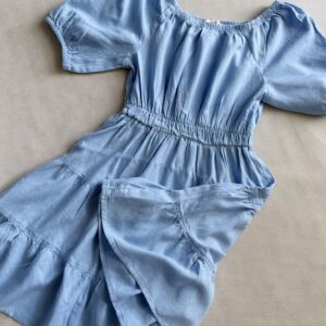 Sukienka z domieszką lnu C&A rozm. 134