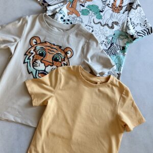 Wielopak 3szt. koszulka z krótkim rękawem C&A rozm. 110