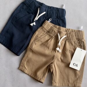 Dwupak bawełniane spodenki C&A rozm. 86