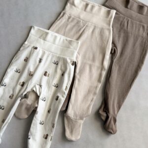 Wielopak- 3 pary niemowlęce spodnie od piżamy C&A rozm. 80