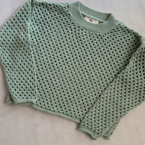 Sweter z ażurowym wzorem C&A rozm. 128