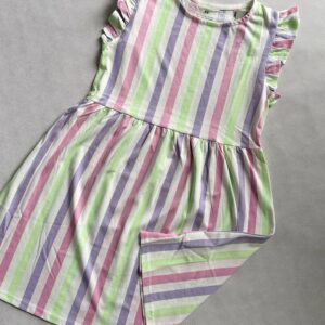 Bawełniana sukienka w paski H&M rozm. 134/140