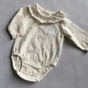 Kreszowane body z kołnierzykiem H&M rozm. r.56