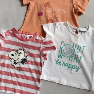 Zestaw 3x T-shirt niemowlęcy rozm. 62